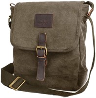 TOPWOLF Canvas Messenger Bag