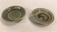 2 Celadon Bowls