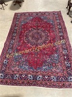 Hand Woven Persian Mashad Rug