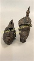 2 African Tribal Art Pieces