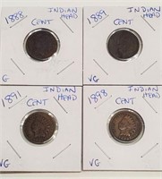 4 - Indian Head Cents