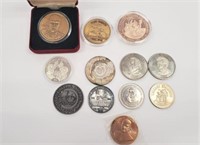 Group of Collectible Medallions & Tokens