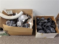 Large Group of PVC Plumbing Items