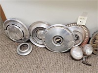 Approx. 17 Assorted Hubcaps