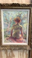 Oil Painting of Nude, Ilona Royce Smthkin