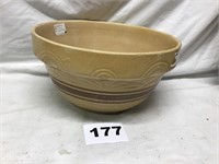 Large yellow ware bowl