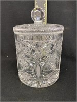 Vintage Imperial, Cut Lead Crystal Biscuit Jar