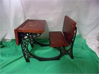 Metal and Wood Doll Desk