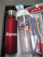 New Tervis, Shake Straws & Metal Travel Cup