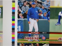 (2) 2010 Iowa Cubs Uncut Card Sheets