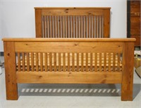 Canadian Pine Queen Bed Frame