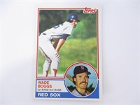 1983 Topps Wade Boggs RC #498