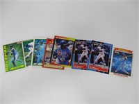 (8) Bo Jackson Baseball Cards