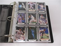 Complete Set of 1991 Leaf Baseball with Album