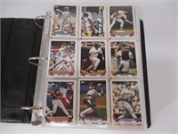 Complete Set of 1993 Topps Baseball with Album