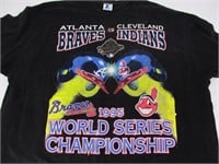 1995 Braves vs Indians World Series T-Shirt