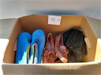 Box of Shoes and Misc.