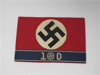 GERMAN WWII ORGANIZATION TODT ARMBAND: