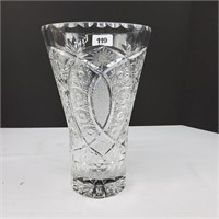 Stunning AJKA 10" Crystal Vase