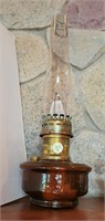 Aladdin lantern lamp 20" root beer