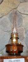 Aladdin lantern mantle lamp 20" brown