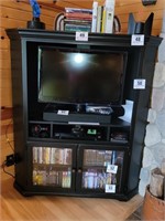 Lg TV corner cabinet 61" t x 52" w x 30" d