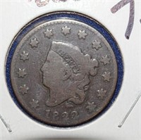 1822 large cent