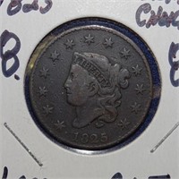 1825 large cent, very choice