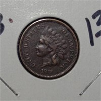 1872 Indian cent, rare