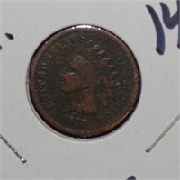 1878 Indian cent