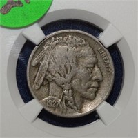 1927-S Buffalo nickel, NGC VF20