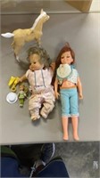 Vintage dolls and accessories