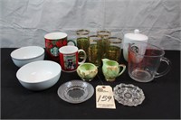 Gordon Ramsey Bowls and various glass