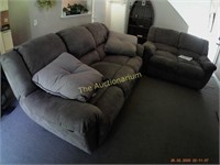 Comfy living room set sofa table