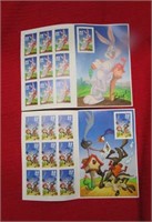 1996 & 2000 Looney Tunes Stamps