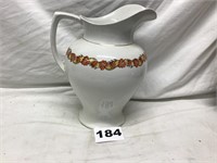 Homer Laughlin large water pitcher