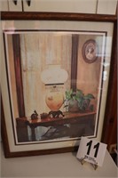 Vintage Home Interior Framed Picture (R2)