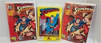 BATMAN & SUPERMAN Tin Signs, Framed Super Hero