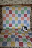 Baby Quilt Hand Made by the Late Barbara Mayo