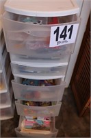 Storage Drawers Full of Craft Supplies (R4)