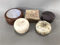 Small Stone Boxes