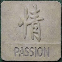 "Passion" Chinese Tile Hanging