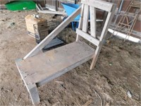 Wood Goat Milking stand