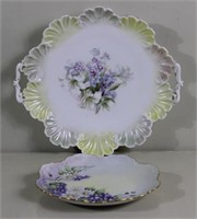 Pair of Painted Dishes