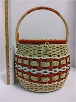 Woven Sewing Basket