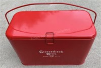 Griesedieck Bros Metal Cooler, Zinc Lined