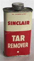 Sinclair Tar Remover Half Pint-Full, NEW OLD STOCK