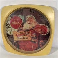 Coca-Cola Holiday Thermometer 12" X 12"