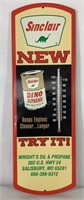 Sinclair Wright’s Oil Metal Thermometer 18" X 24"