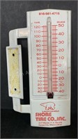Shore Tire Co Metal Thermometer